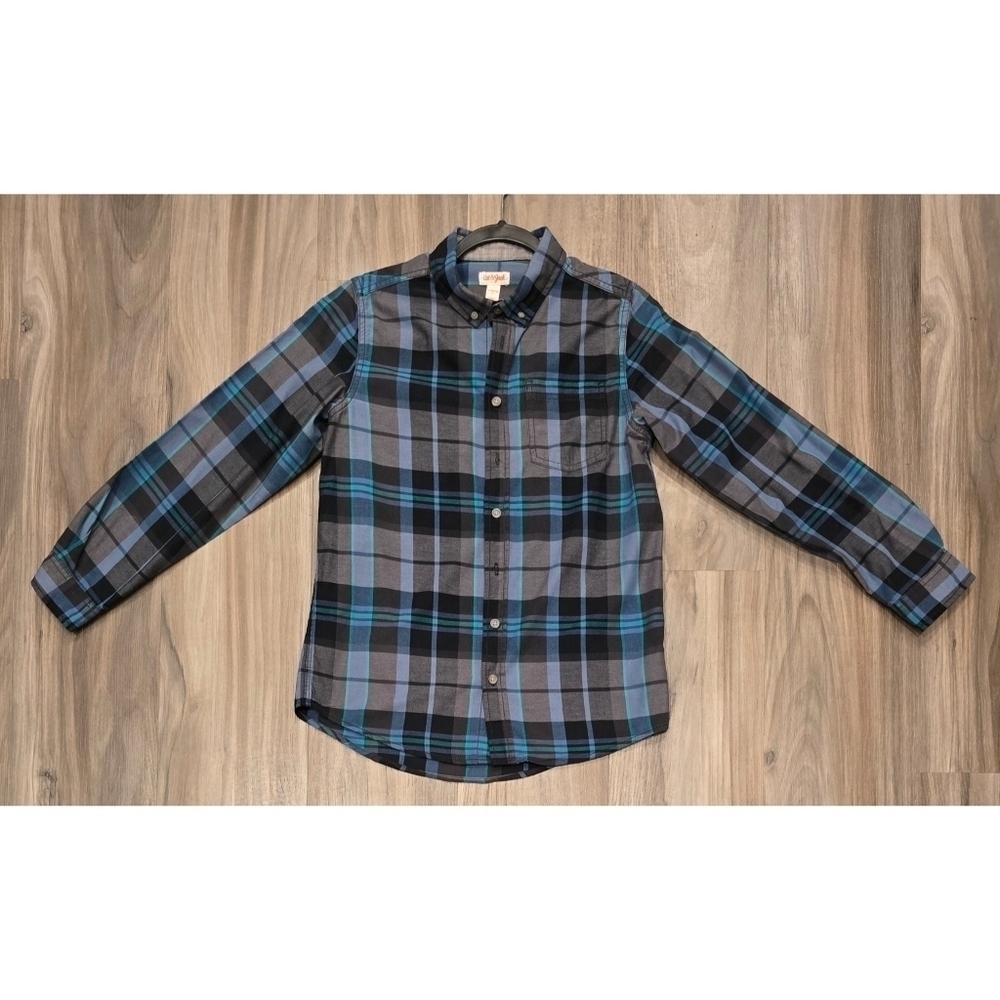 Boys Cat & Jack Button-up Dress Shirt size 10-12